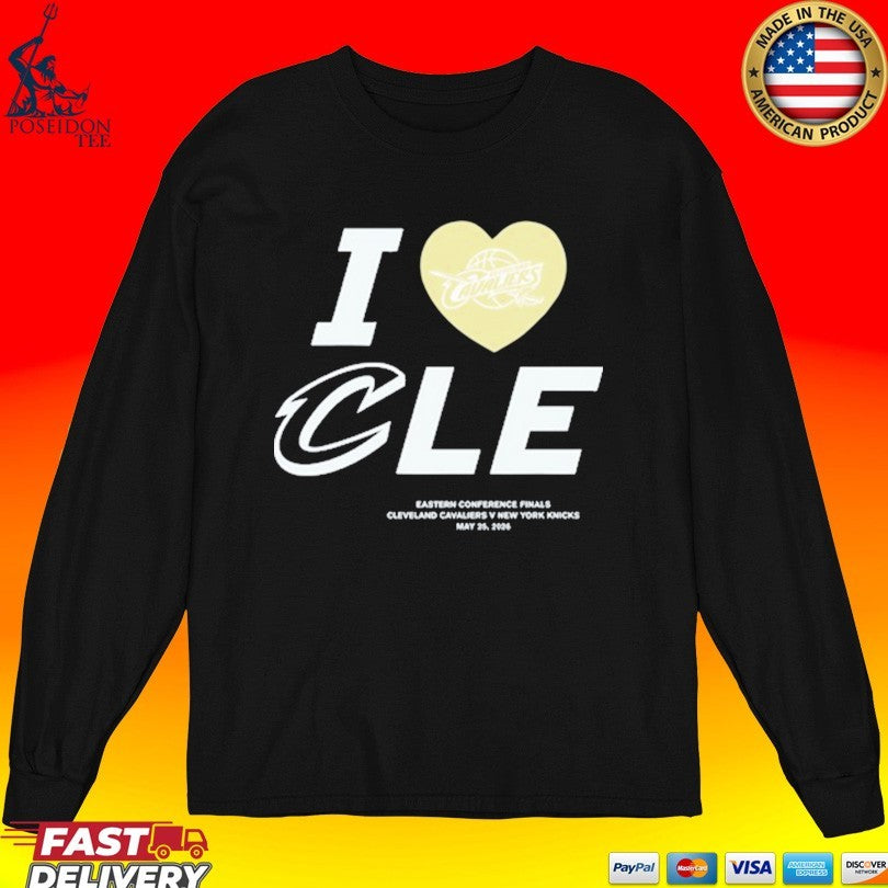 Cleveland Cavaliers Game 4 2026 I Love Cle T-shirt