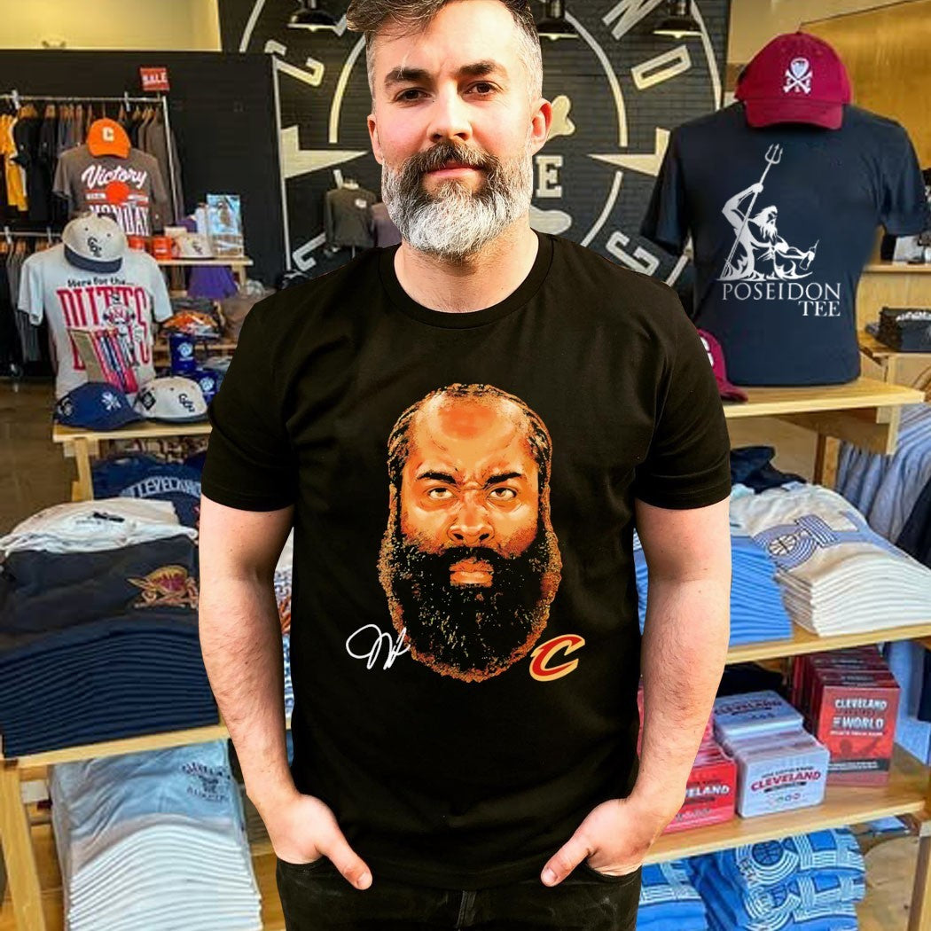Cleveland Cavaliers James Harden Big Head Signature T-shirt