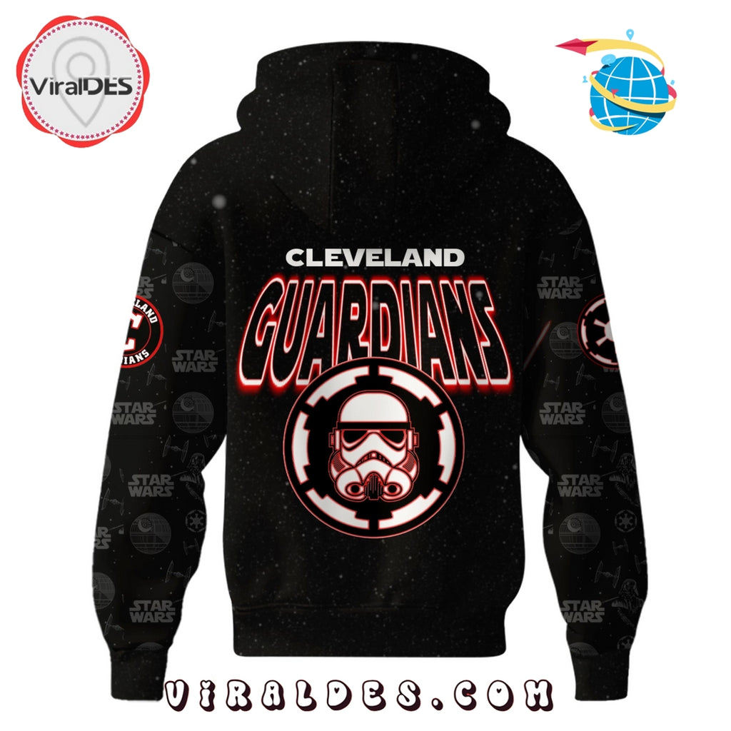 Cleveland Guardians MLB x Star War Night Hoodie, Jogger, Cap