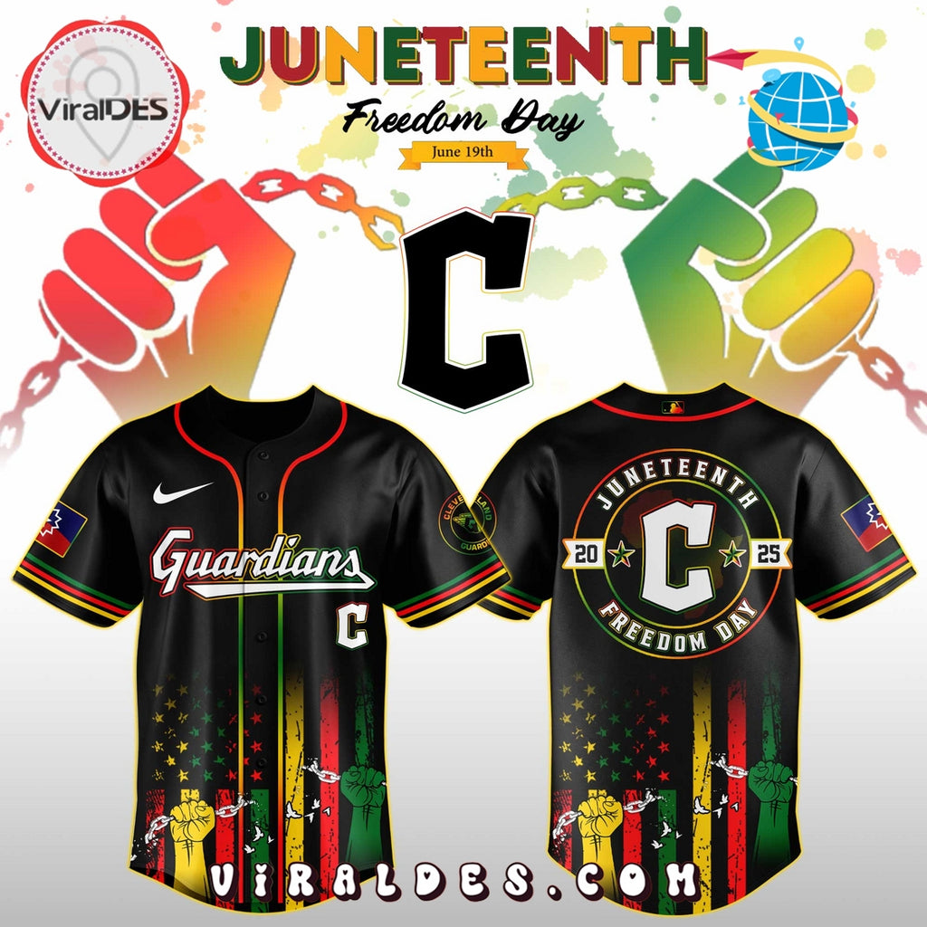 Cleveland Guardians x 2025 Juneteenth Day Jersey
