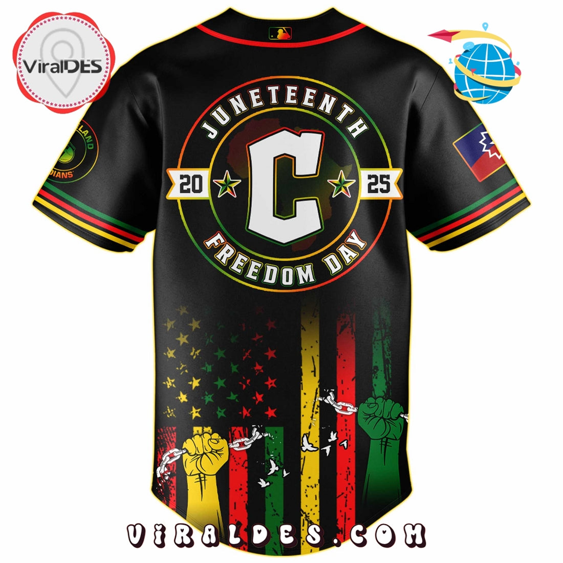 Cleveland Guardians x 2025 Juneteenth Day Jersey