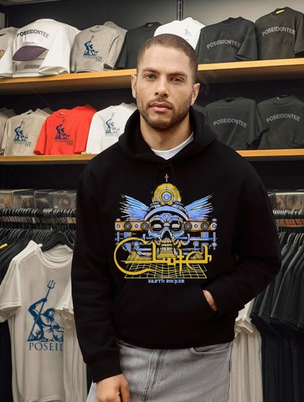 Clutch Earth Rocker The Face T-shirt