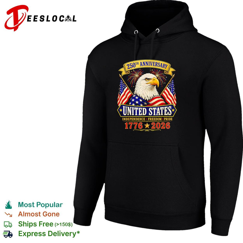 Eagle 250th anniversary United States independence freedom pride poster shirt