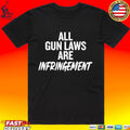Colion Noir All Gun Laws Are Infringement T-shirt