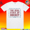 Colorado The Real State Of Hockey T-shirt