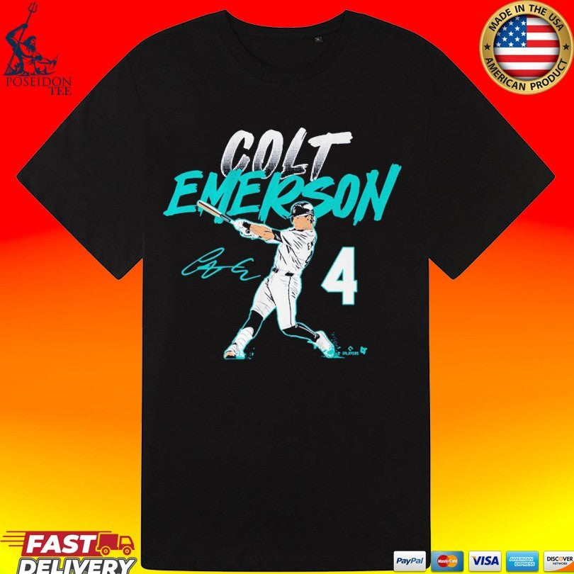 Colt Emerson Slugger Swing Number T-shirt