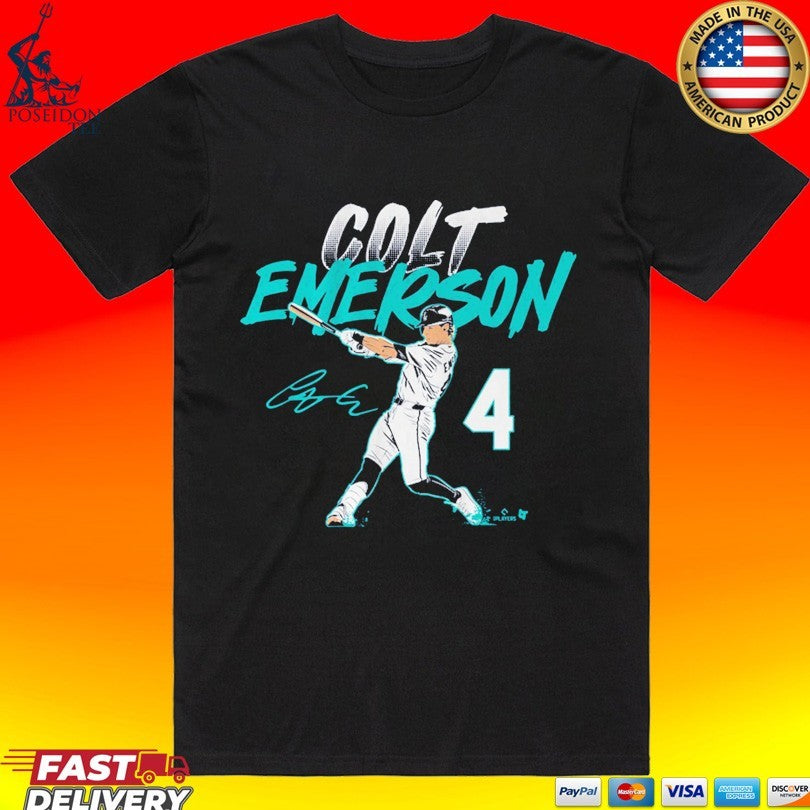 Colt Emerson Slugger Swing Number T-shirt
