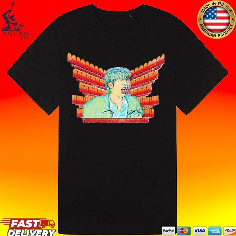 Come On Wings Hot Ones Jin Bts T-shirt