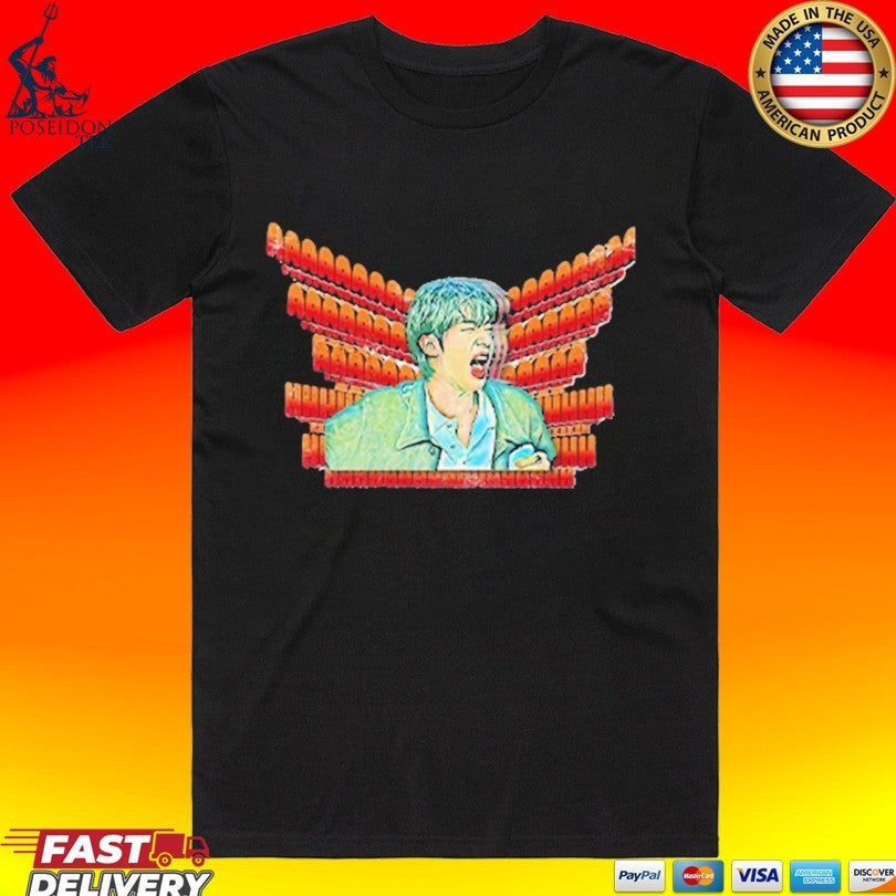 Come On Wings Hot Ones Jin Bts T-shirt