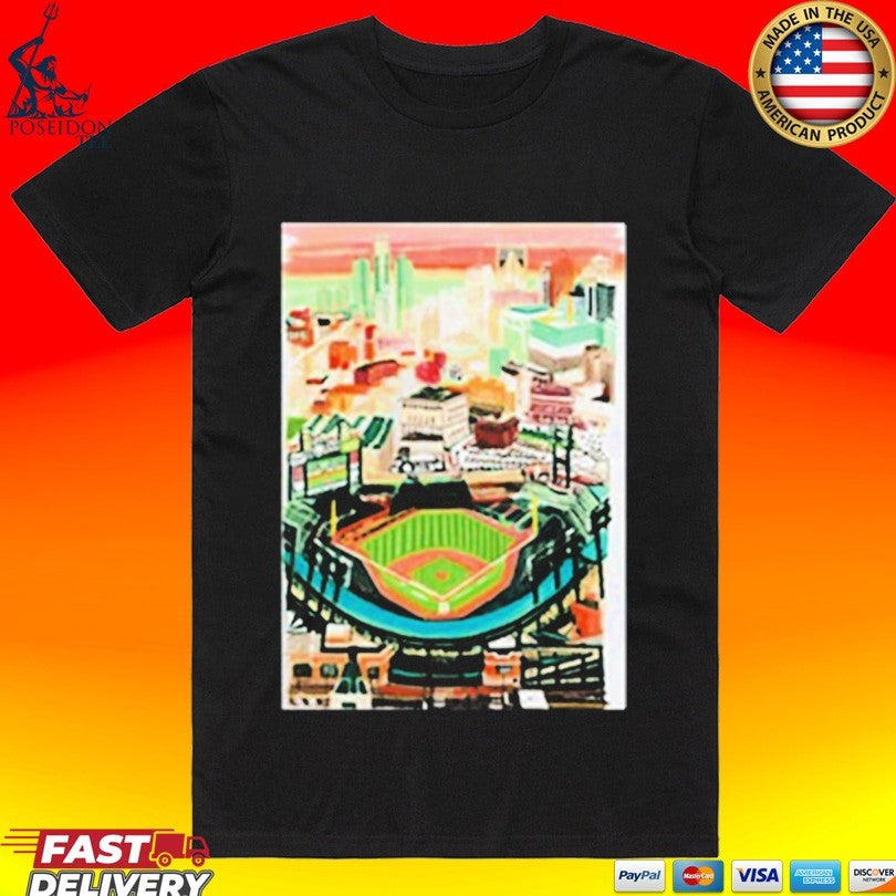 Comerica Park In Detroit Sydney Finney T-shirt