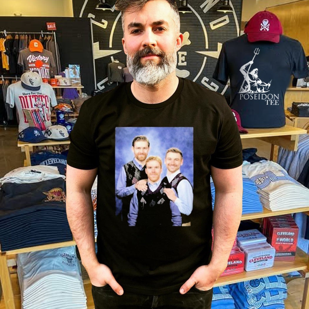 Connor Mcdavid Leon Draisaitl Zach Hyman Step Brothers T-shirt