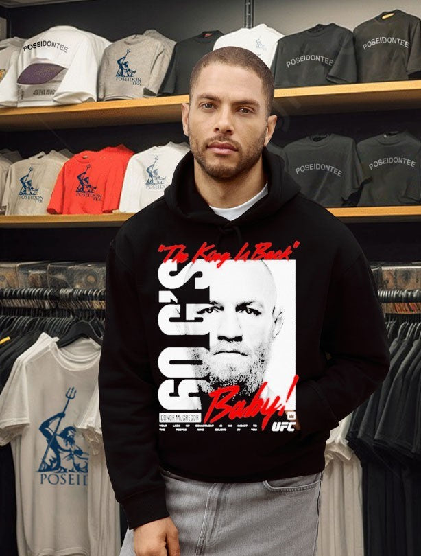 Conor Mcgregor Ufc King Billboard Baby The King Is Back T-shirt