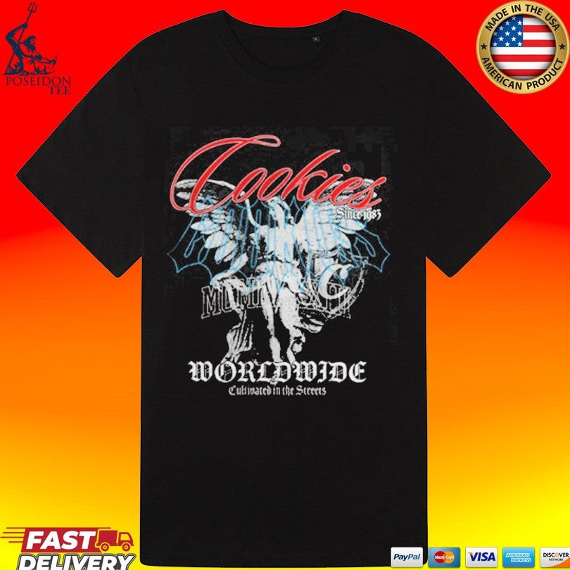 Cookies Worldwide Cultivated In The Streets T-shirt