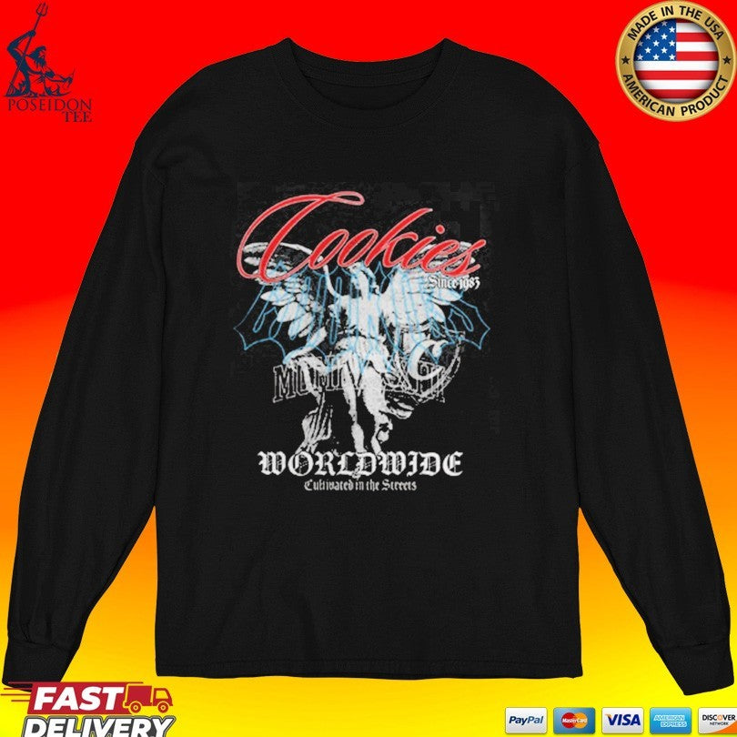 Cookies Worldwide Cultivated In The Streets T-shirt