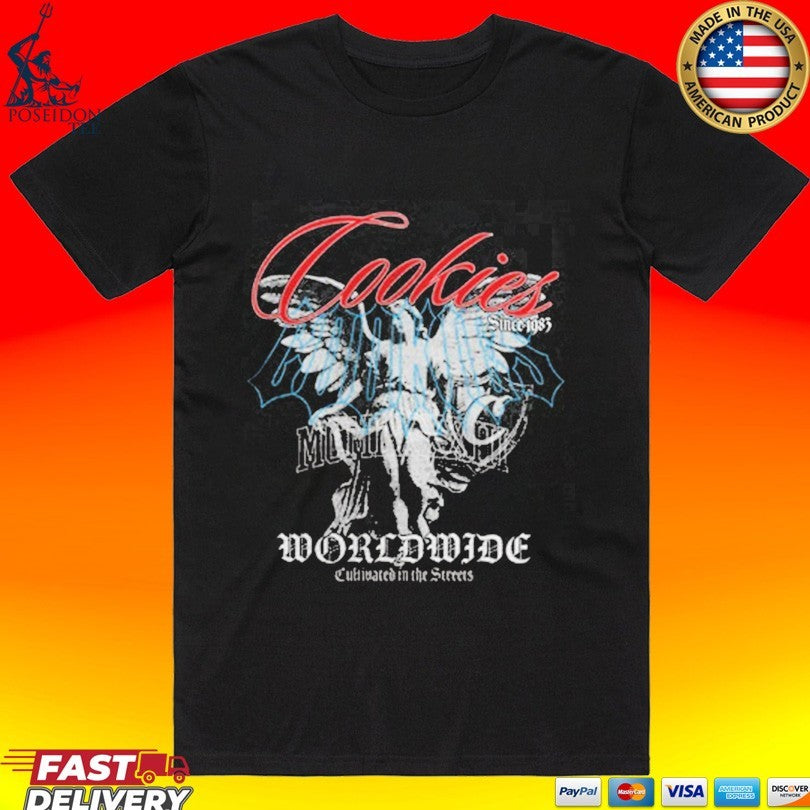 Cookies Worldwide Cultivated In The Streets T-shirt