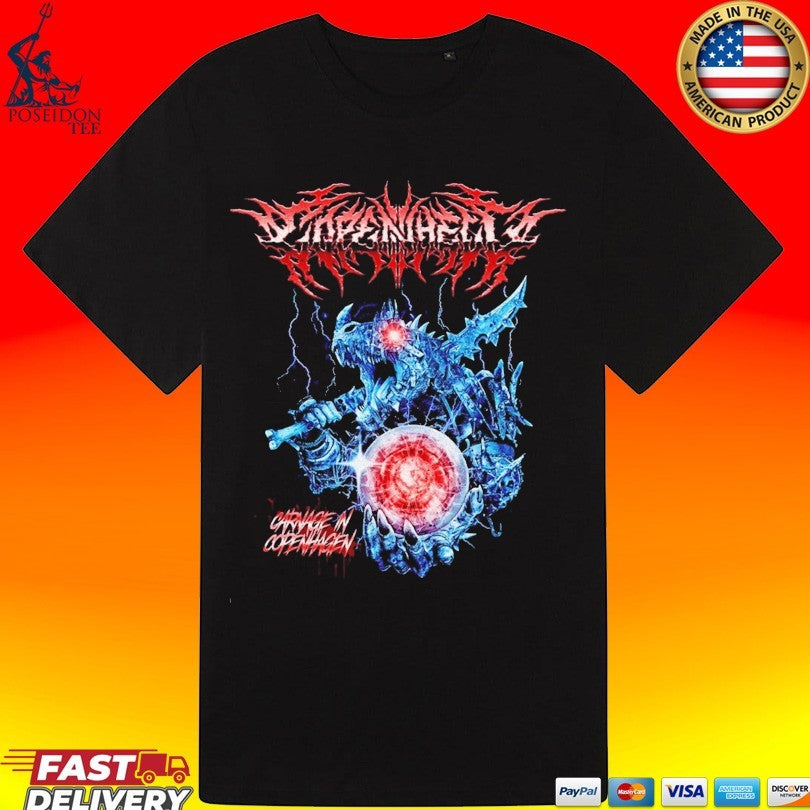 Copenhell Carnage In Copenhagen T-shirt