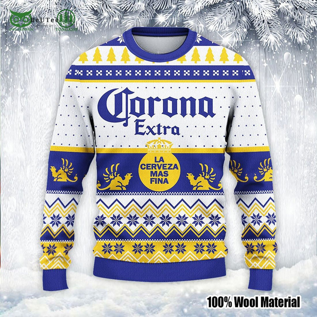 Corona Extra Beer Lover Christmas Sweater