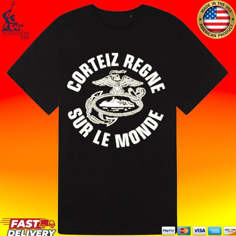Corteiz Regne Sur Le Monde T-shirt
