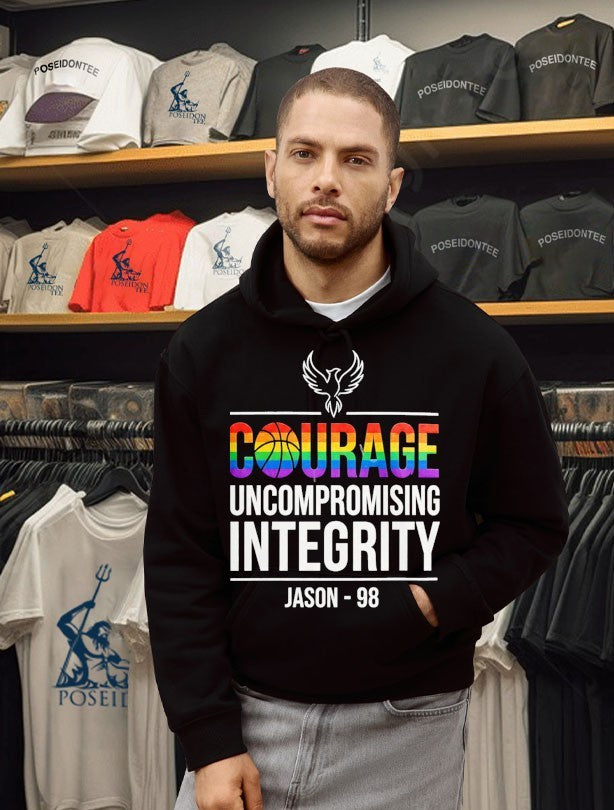 Courage Uncompromising Integrity Jason 98 Commemorative T-shirt