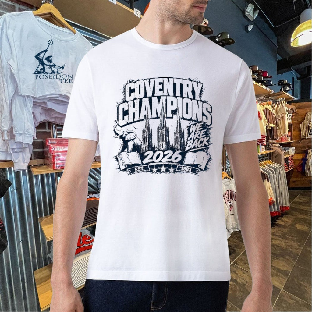 Coventry Champions We Are Back 2026 T-shirt