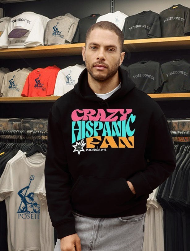 Crazy Hispanic Fan Vintage T-shirt