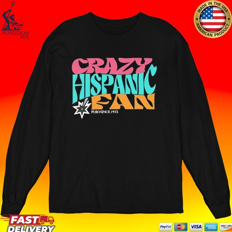 Crazy Hispanic Fan Vintage T-shirt