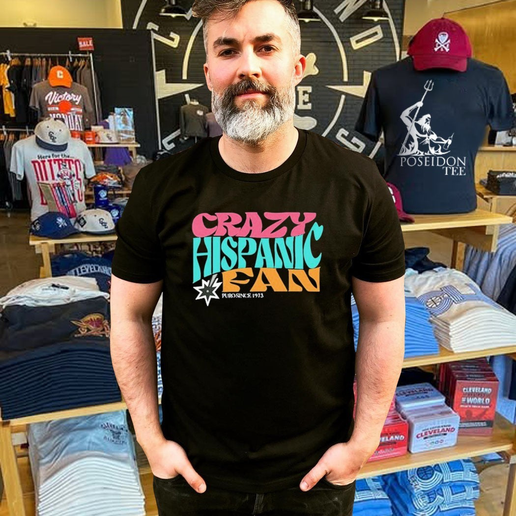 Crazy Hispanic Fan Vintage T-shirt