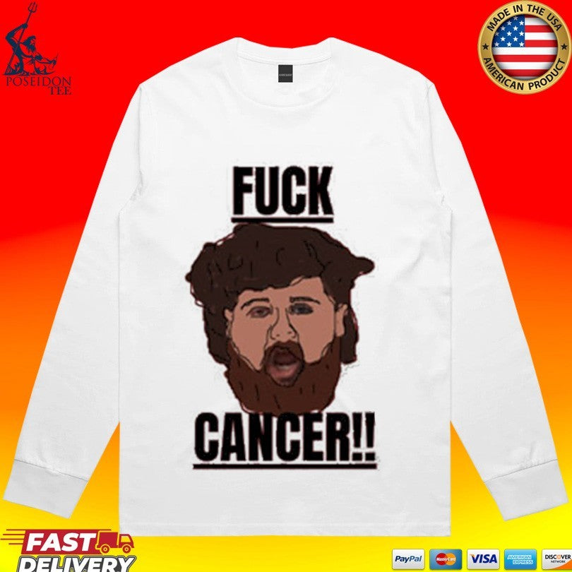 Creepcast merch Fuck Cancer T-shirt