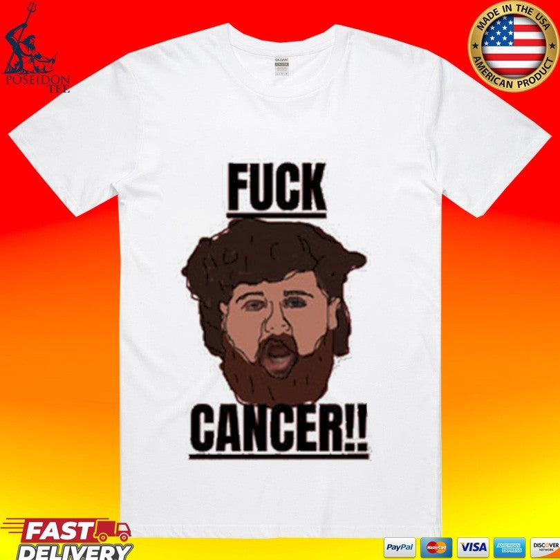 Creepcast merch Fuck Cancer T-shirt