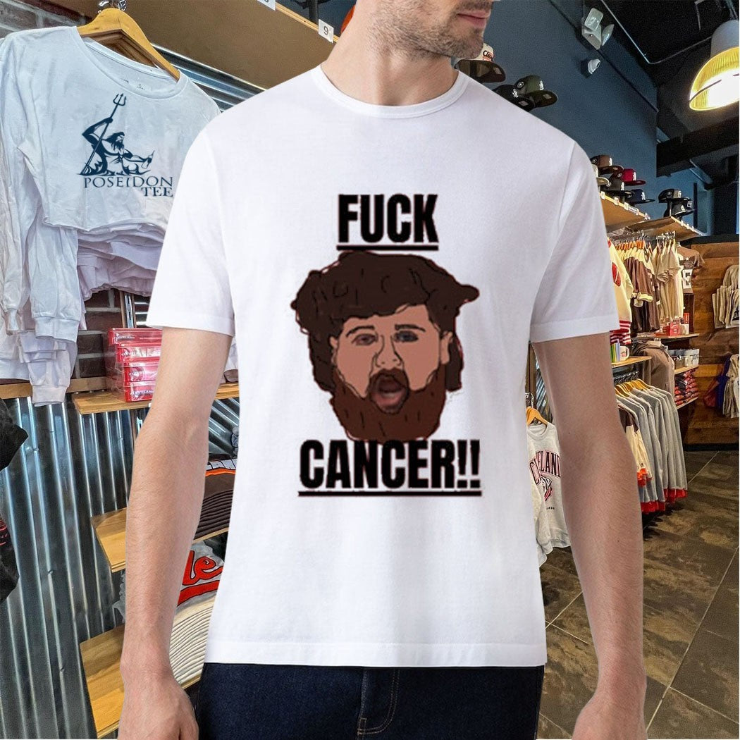 Creepcast merch Fuck Cancer T-shirt