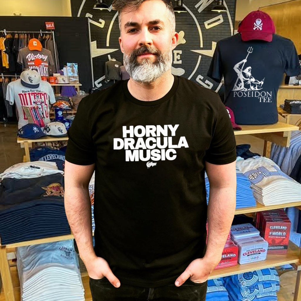 Creeper Horny Dracula Music T-shirt