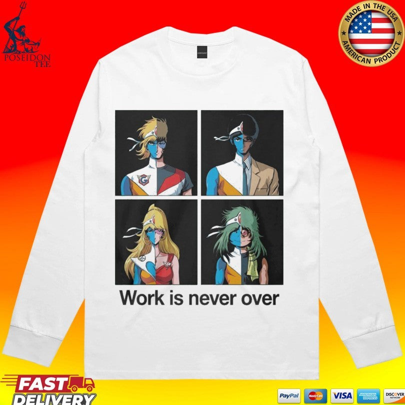 Crescendolls Work Is Never Over Daft Punk T-shirt
