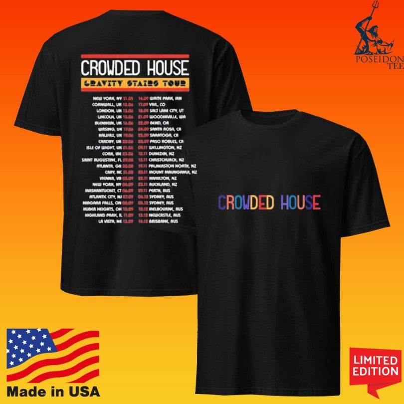 Crowded House Crowded House Tour T-shirt