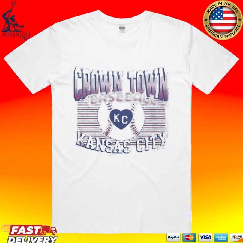 Crown Town Baseball Kansas City Gradient T-shirt