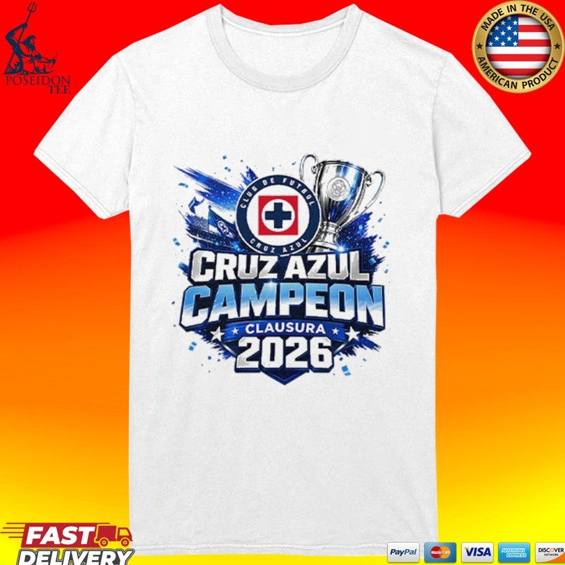 Cruz Azul Campeon Clausura 2026 T-shirt