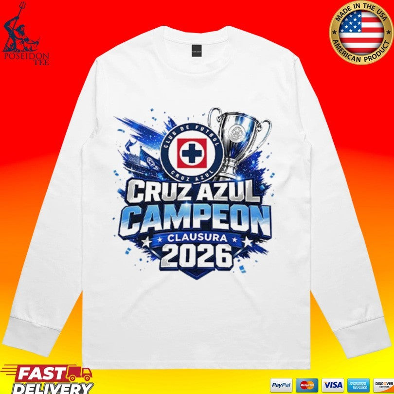 Cruz Azul Campeon Clausura 2026 T-shirt
