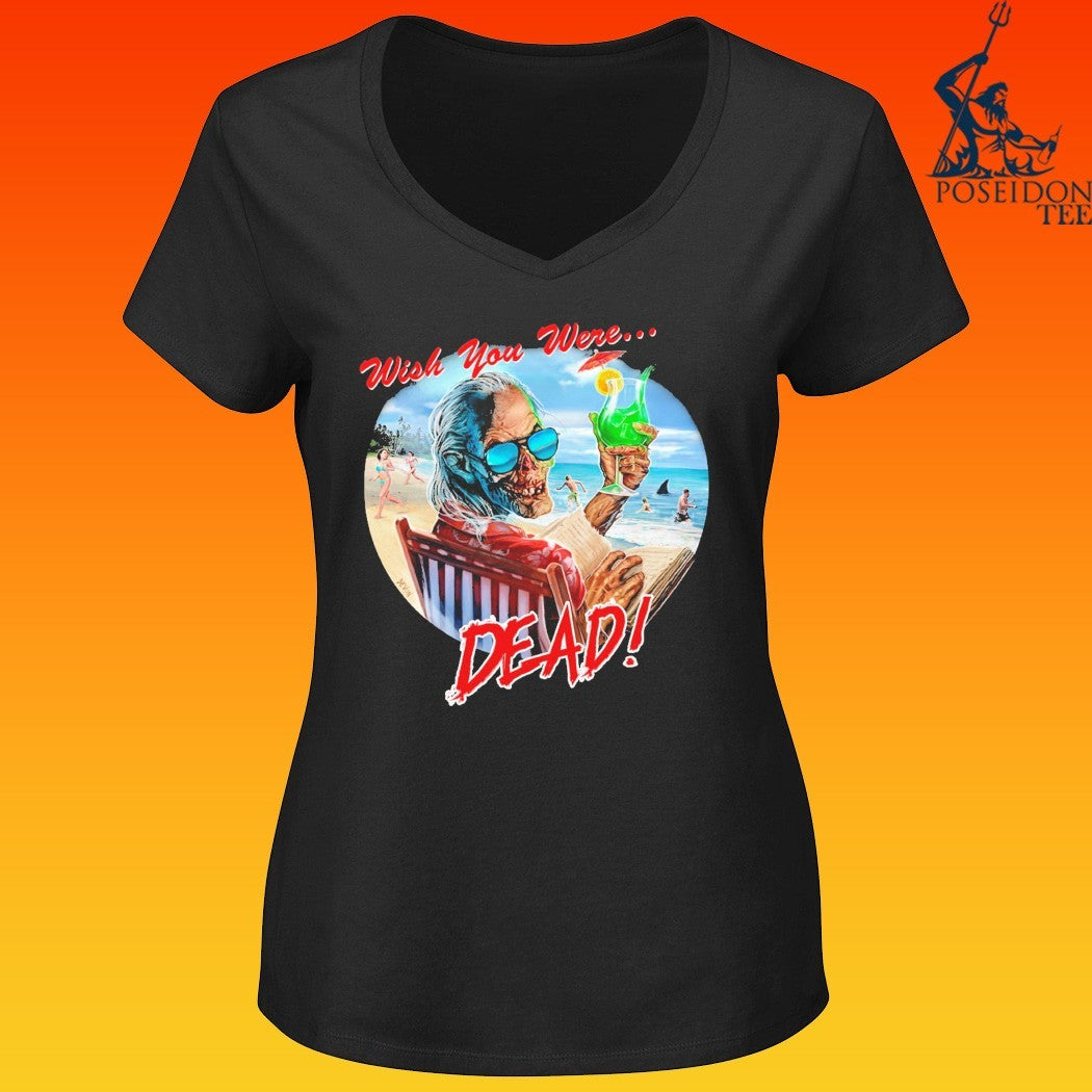 Crypt Keeper Wish You Were Dead T-shirt