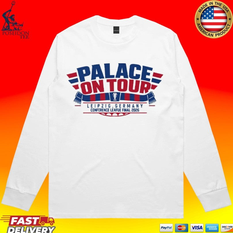 Crystal Palace On Tour Leipzig Germany Conference League Final 2026 T-shirt