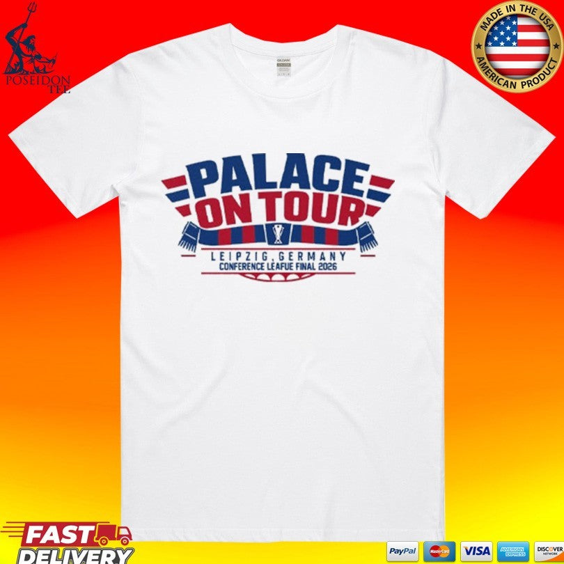 Crystal Palace On Tour Leipzig Germany Conference League Final 2026 T-shirt