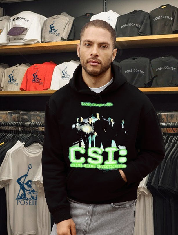 Csi Crime Scene Investigation There’s Always A Clue T-shirt