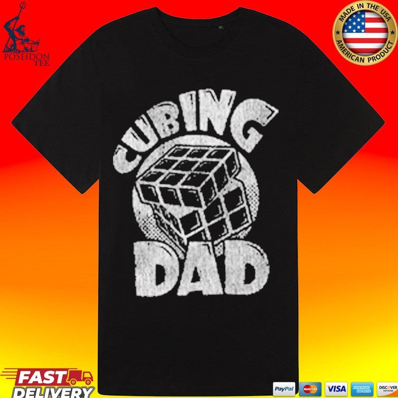 Cubing Dad V2 Rubik’s Cube T-shirt