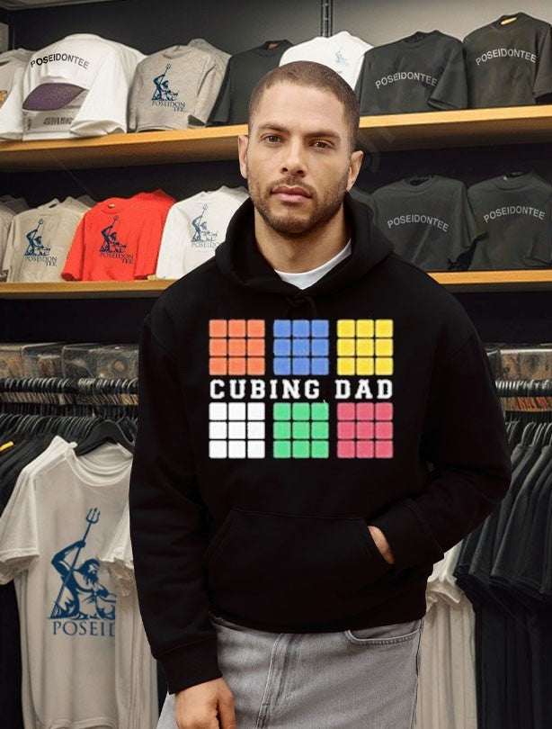 Cubing Dad V4 Rubiks Cube T-shirt