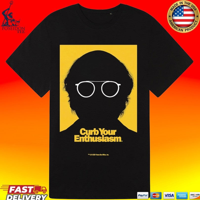 Curb Your Enthusiasm Larry Silhouette T-shirt