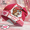 Custom Name Buc-ee’s Valentine Day Beanie Hat