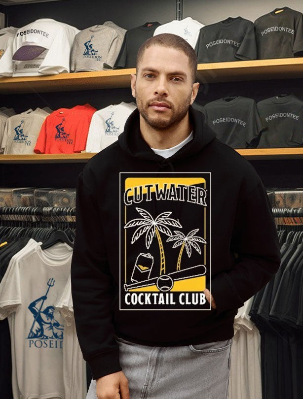 Cutwater cocktail club Spirits Brown & Gold Home Team T-shirt