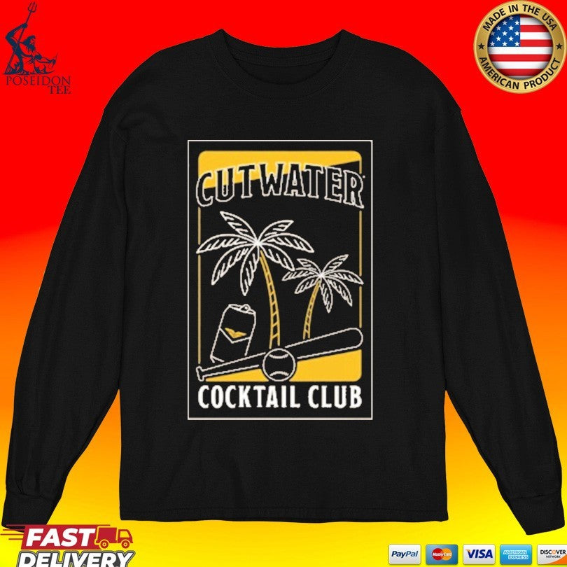 Cutwater cocktail club Spirits Brown & Gold Home Team T-shirt
