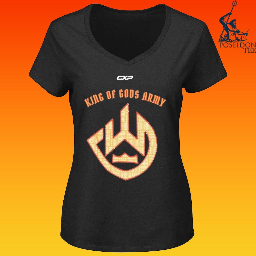Cxp King Of Gods Army Deontay Wilder Logo T-shirt