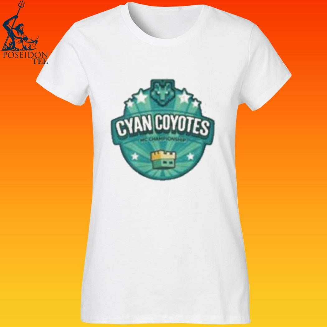 Cyan Coyotes MC Championship T-shirt