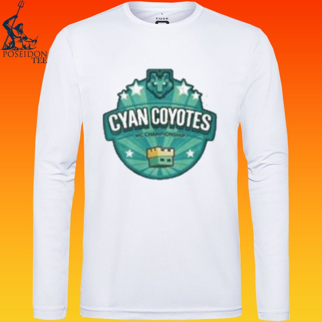 Cyan Coyotes MC Championship T-shirt