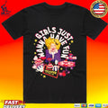 Cyndi Lauper Girls Just Wanna Have Fun Sweets T-shirt